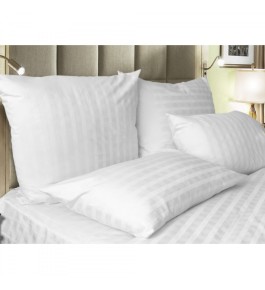 Страйп-сатин БЕЛОСНЕЖНЫЙ полоса 1*1